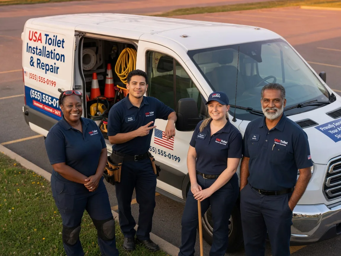 Toilet Installation company in Hustle, VA